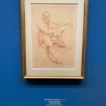 Francois Boucher (1703-1770), Sitzender Männerakt, 2. Drittel 18. Jahrhundert, Albertina Wien